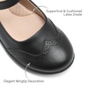 image:imageDREAM PAIRS Girls School Uniform Shoes Mary Jane FlatsBlack