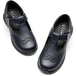 image:imageDREAM PAIRS Girls Mary Jane Flats School Uniform Dress Shoes TStrap Lightweight Closed Toe ShoesNavy