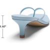 image:imageDREAM PAIRS Kitten Heels for Women Flip Flop Low Heels Square Open Toe Sandals Thong 197 Inch Heeled Sandals for Summer VacationLight Blue