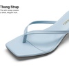 image:imageDREAM PAIRS Kitten Heels for Women Flip Flop Low Heels Square Open Toe Sandals Thong 197 Inch Heeled Sandals for Summer VacationLight Blue