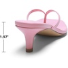 image:imageDREAM PAIRS Kitten Heels for Women Flip Flop Low Heels Square Open Toe Sandals Thong 197 Inch Heeled Sandals for Summer VacationPink