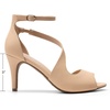 image:imageDREAM PAIRS Womens NILE Strappy Stiletto Heels Open Toe Ankle Strap Dress SandalsNudenubuck