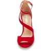 image:imageDREAM PAIRS Womens NILE Strappy Stiletto Heels Open Toe Ankle Strap Dress SandalsRed