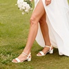 image:imageDREAM PAIRS Womens Open Toe Block Low Heel Dress Sandals  Stable low heel with an adjustable ankle strap for a secure fit ideal for weddings parties work and dressy occasionsWhitepu1