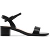 image:imageDREAM PAIRS Womens Open Toe Block Low Heel Dress Sandals  Stable low heel with an adjustable ankle strap for a secure fit ideal for weddings parties work and dressy occasionsBlackpu1