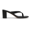 image:imageDREAM PAIRS Dress Summer Travel Chunky Heel Sandals Square Open Toe Slip On Flip Flop Heels Comfortable Thong Elgeant Sandals for Women Walking 2026Black