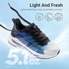 image:imageDREAM PAIRS Kids Sneakers Running  LightweightNonslip sole Breathable upper Lace UpBoys Girls athletic footwearDuraplay tennisBlackBlue