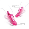 image:imageDREAM PAIRS Kids Sneakers Running  LightweightNonslip sole Breathable upper Lace UpBoys Girls athletic footwearDuraplay tennisHot Pink