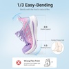 image:imageDREAM PAIRS Kids Sneakers Running  LightweightNonslip sole Breathable upper Lace UpBoys Girls athletic footwearDuraplay tennisPurpleBlue