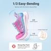 image:imageDREAM PAIRS Kids Sneakers Running  LightweightNonslip sole Breathable upper Lace UpBoys Girls athletic footwearDuraplay tennisPurplePink