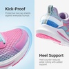 image:imageDREAM PAIRS Kids Sneakers Running  LightweightNonslip sole Breathable upper Lace UpBoys Girls athletic footwearDuraplay tennisPurplePink
