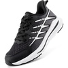 image:imageDREAM PAIRS Kids Sneakers Running  LightweightNonslip sole Breathable upper Lace UpBoys Girls athletic footwearDuraplay tennisBlack