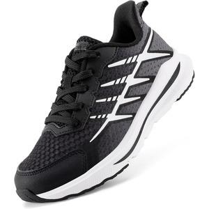 image:imageDREAM PAIRS Kids Sneakers Running  LightweightNonslip sole Breathable upper Lace UpBoys Girls athletic footwearDuraplay tennisBlack