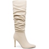image:imageDREAM PAIRS Knee High Boots for Women Pointed Toe Stiletto High Heel Slouchy Suede with Side Zipper Tall Fashion BootsBeigesuede