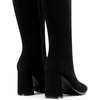 image:imageDREAM PAIRS Knee High Boots for Women Square Toe Gogo Chunky Heel Tall Boot Fashion Side Zipper Long BootAll Black