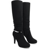 image:imageDREAM PAIRS Womens Knee High Platform Heel BootsBlack