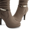 image:imageDREAM PAIRS Womens Knee High Platform Heel BootsNatural