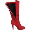 image:imageDREAM PAIRS Womens Knee High Platform Heel BootsRedm