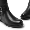 image:imageDREAM PAIRS Womens Knee High Riding Pirate Boots Comfortable Low Chunky Heel Flat Motorcycle Buckle Boots for WomenBlack