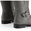 image:imageDREAM PAIRS Womens Knee High Riding Pirate Boots Comfortable Low Chunky Heel Flat Motorcycle Buckle Boots for WomenGrey