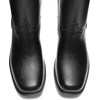 image:imageDREAM PAIRS Womens Modern Knee High Boots with Vintage Western Stitching Comfortable and Versatile Tall BootsBlack