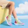 image:imageDREAM PAIRS Kids Sneakers Running  LightweightBreathableComfortable Non SlipHookandLoopWalking Gym School Daily PlayColorburstHot PinkYellowOrange