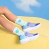 image:imageDREAM PAIRS Kids Sneakers Running  LightweightBreathableComfortable Non SlipHookandLoopWalking Gym School Daily PlayColorburstNavyPurpleBlue
