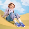 image:imageDREAM PAIRS Kids Sneakers Running  LightweightBreathableComfortable Non SlipHookandLoopWalking Gym School Daily PlayColorburstNavyPurpleBlue