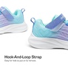 image:imageDREAM PAIRS Kids Sneakers Running  LightweightBreathableComfortable Non SlipHookandLoopWalking Gym School Daily PlayColorburstNavyPurpleBlue