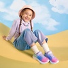 image:imageDREAM PAIRS Kids Sneakers Running  LightweightBreathableComfortable Non SlipHookandLoopWalking Gym School Daily PlayColorburstPinkBlueGreen