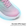 image:imageDREAM PAIRS Kids Sneakers Running  LightweightBreathableComfortable Non SlipHookandLoopWalking Gym School Daily PlayColorburstPinkGreen
