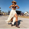 image:imageDREAM PAIRS Womens Cowboy Cowgirl MId calf Boots  square toe western boots chunky low heel cowboy boots for country music festivals theme party and concert embroidered bootsBrown
