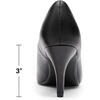 image:imageDREAM PAIRS Womens Low Stiletto Platform Heels Pumps  Classic Elegant Versatile Heels Dress Comfortable Closed Toe Pumps Shoes for Wedding Party Walking Brithday Work OfficeBlackpu