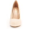 image:imageDREAM PAIRS Womens Low Stiletto Platform Heels Pumps  Classic Elegant Versatile Heels Dress Comfortable Closed Toe Pumps Shoes for Wedding Party Walking Brithday Work OfficeNudeNubuck
