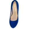 image:imageDREAM PAIRS Womens Low Stiletto Platform Heels Pumps  Classic Elegant Versatile Heels Dress Comfortable Closed Toe Pumps Shoes for Wedding Party Walking Brithday Work OfficeRoyalBlue