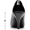 image:imageDREAM PAIRS Womens Low Stiletto Platform Heels Pumps  Classic Elegant Versatile Heels Dress Comfortable Closed Toe Pumps Shoes for Wedding Party Walking Brithday Work OfficeBlackPat