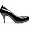 image:imageDREAM PAIRS Womens Low Stiletto Platform Heels Pumps  Classic Elegant Versatile Heels Dress Comfortable Closed Toe Pumps Shoes for Wedding Party Walking Brithday Work OfficeBlackPat