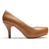 image:imageDREAM PAIRS Womens Low Stiletto Platform Heels Pumps  Classic Elegant Versatile Heels Dress Comfortable Closed Toe Pumps Shoes for Wedding Party Walking Brithday Work OfficeTanPu