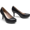 image:imageDREAM PAIRS Womens Low Stiletto Platform Heels Pumps  Classic Elegant Versatile Heels Dress Comfortable Closed Toe Pumps Shoes for Wedding Party Walking Brithday Work OfficeBlackpu