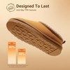 image:imageDREAM PAIRS Girls Boys Slippers Kids House Shoes  Indoor Outdoor Fuzzy Little Big Kid Slipon Faux Suede Slipper for Winter ChristmasChestnut
