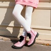 image:imageDREAM PAIRS Girls Combat Ankle Boots Shoes  Glittery upper with cushioned footbed and durable rubber outsole for dress up and winterPinkPu