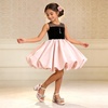 image:imageDREAM PAIRS Girls Sandals Chunky Sandals  Foam insoles nonslip sole adjustable strap square toe shiny bow perfect for weddings parties proms amp daily wearPink