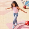image:imageDREAM PAIRS Girls Shoes Tennis Sneakers  LightweightRunningBreathable Comfortable Non SlipHookandLoopWalking Gym School Daily PlayLight GreenPink
