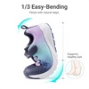 image:imageDREAM PAIRS Girls Shoes Tennis Sneakers  LightweightRunningBreathable Comfortable Non SlipHookandLoopWalking Gym School Daily PlayNavyPurple