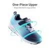 image:imageDREAM PAIRS Girls Shoes Tennis Sneakers  LightweightRunningBreathable Comfortable Non SlipHookandLoopWalking Gym School Daily PlayNavyPurple
