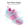 image:imageDREAM PAIRS Girls Shoes Tennis Sneakers  LightweightRunningBreathable Comfortable Non SlipHookandLoopWalking Gym School Daily PlayPinkGreen