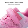 image:imageDREAM PAIRS Girls Shoes Tennis Sneakers  LightweightRunningBreathable Comfortable Non SlipHookandLoopWalking Gym School Daily PlayPinkGreen