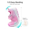 image:imageDREAM PAIRS Girls Shoes Tennis Sneakers  LightweightRunningBreathable Comfortable Non SlipHookandLoopWalking Gym School Daily PlayPinkGreen