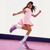 image:imageDREAM PAIRS Girls Shoes Tennis Sneakers  LightweightRunningBreathable Comfortable Non SlipHookandLoopWalking Gym School Daily PlayPurpleHot Pink