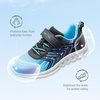 image:imageDREAM PAIRS Kids Shoes Sneakers Athletic Running  LightweightRunningBreathableComfortable Non SlipHookandLoopWalking Gym School Daily PlayBlueBlack